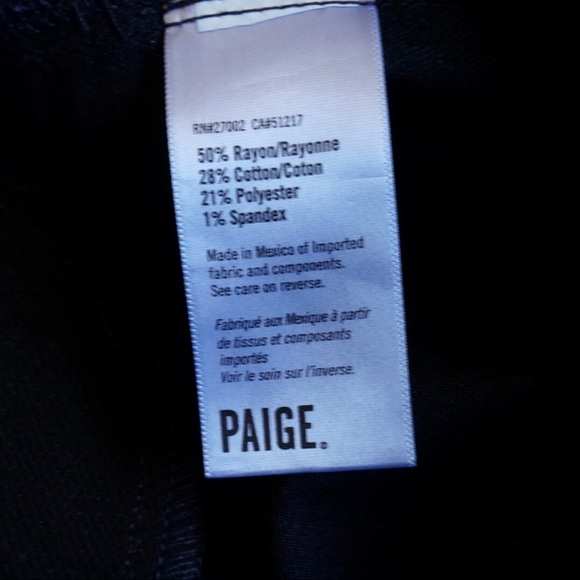 NWT Paige Skyline Skinny Maternity Jeans - Picture 7 of 8